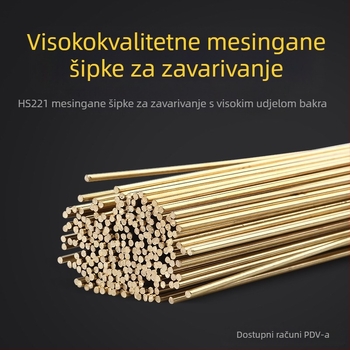 HS221 Mesing za varenje, Žica za varenje od mesinga, Bušilice 1,6–5,0 mm