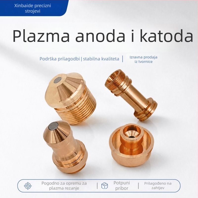 Aksesoari plazmene mlaznice, kompozitna elektroda glava za zavarivanje otporom, prilagođena obrada preciznih metalnih dijelova za automatske tokare