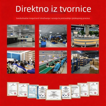 Bežični ručni čitač bar kodova s klipom na stražnjoj strani telefona, za logistiku i prikupljanje podataka