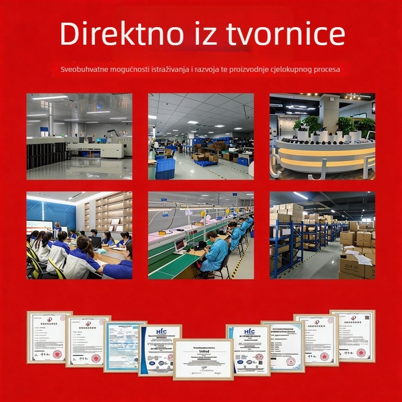 Bežični ručni čitač bar kodova s klipom na stražnjoj strani telefona, za logistiku i prikupljanje podataka