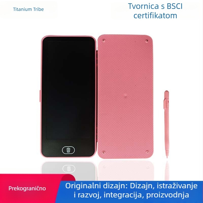 Nova višenamjenska kutija za olovke, s pločom za pisanje i pločom za crtanje, brisanje zaslona jednim dodirom.