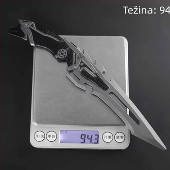 Delta figura oružja za igru, 22 cm, legura – Nož pravde