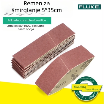 Prstenasta abrazivna traka za stolni brusilicu, zrnatost 80–1000, dimenzije 50 x 350 mm