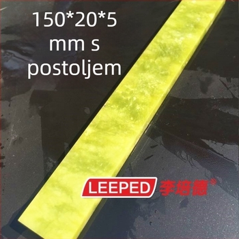 Prirodni kamen od achata za ulje, 10000 granulacija, za fino poliranje, pravokutnog oblika 150 × 20 × 5 mm, kamen za oštrenje s fiksiranim kutem