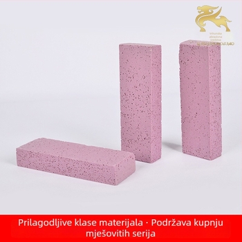 Ružičasta pravokutna oilstone od kromnog korunda za fino oštrenje, poliranje i brušenje; prilagodba obrade; dostupne narudžbe u velikim količinama.