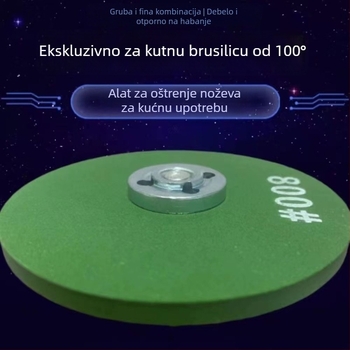 100x6x16 nehrđajući čelik brusni disk za kutnu brusilicu – metalni rezni disk sa smolom