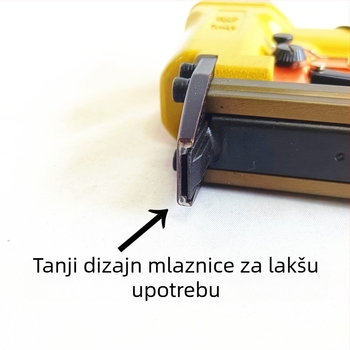 Meite pneumatski pištolj za ekser 1013J-A, U‑tip, višestruko ispaljivanje, 8–13 mm, kapacitet 100 eksera, učinkovit