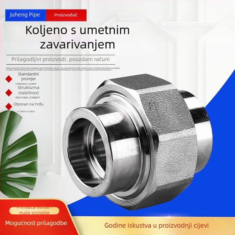 304 čelični spoj socket weld s unutarnjim navojem, visok tlak