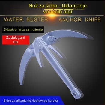 Trozubasta sidrena kuka za planinarenje na otvorenom i preživljavanje