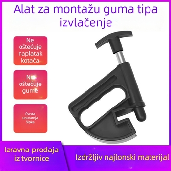 Alat za demontažu guma, pomoćni alat za tubeless gume, alat za tlak guma, ugradnja za plošne i otporne na probijanje gume