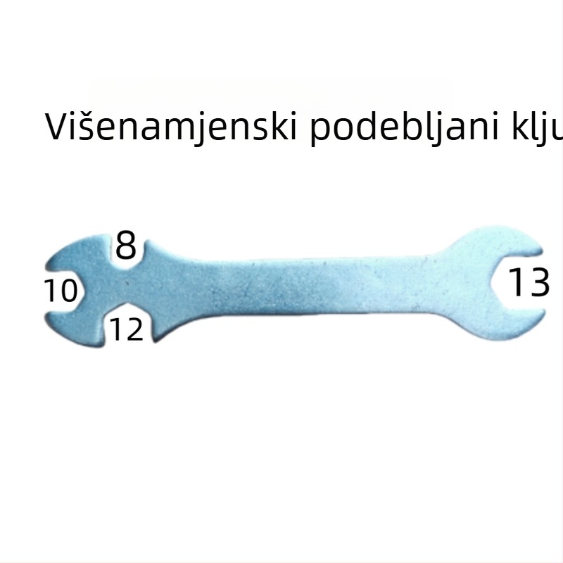 Dvooglavi ručni ključ za ugradnju i otiskivanje ploča, veličine 8-10-12-13