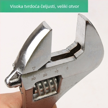 12-inčni brzo podesivi ključ i ključ za gume, višefunkcionalni ručni podesivi univerzalni alat, model 300