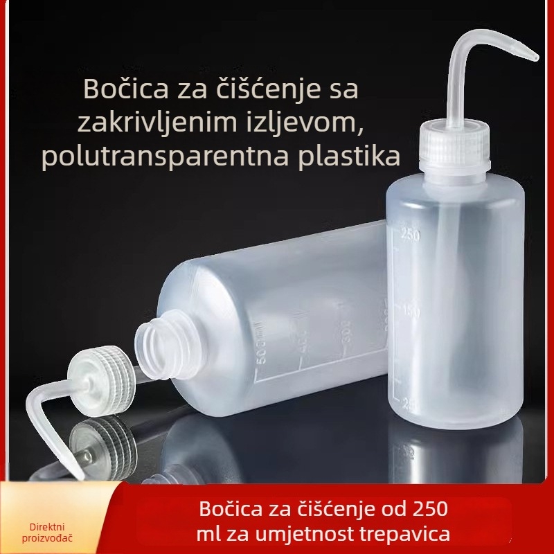 Bočica za ispiranje pigmenta za mikroblading i eyeliner, 250 ml