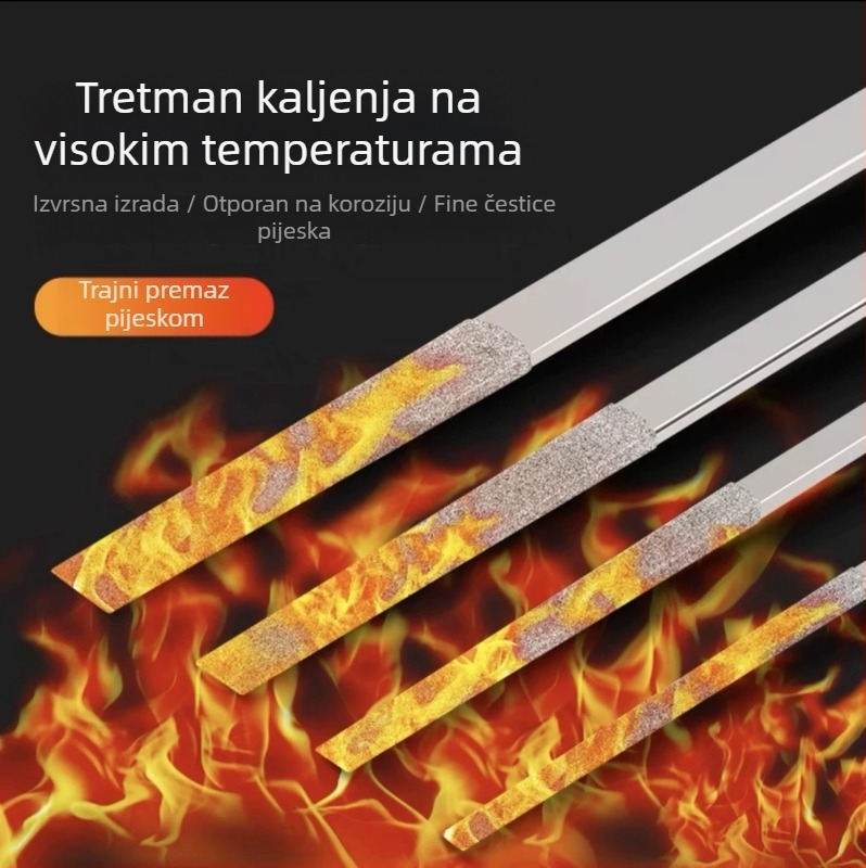 CF-400 Dijamantne pilnice – ultra-fini set za brušenje metalnih legura i završnu obradu kalupa