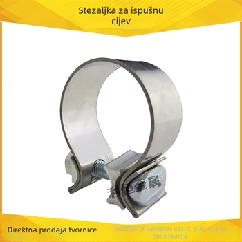 O-tipa ojačana stezaljka za ispušni cijev
