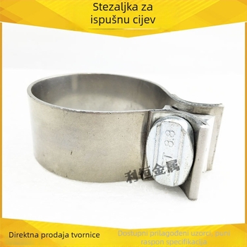 O-tipa ojačana stezaljka za ispušni cijev