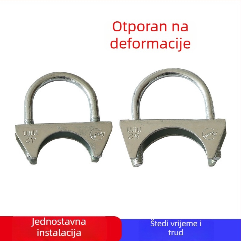 Galvanizirani stezalj za ispušni sustav, Ø26 mm