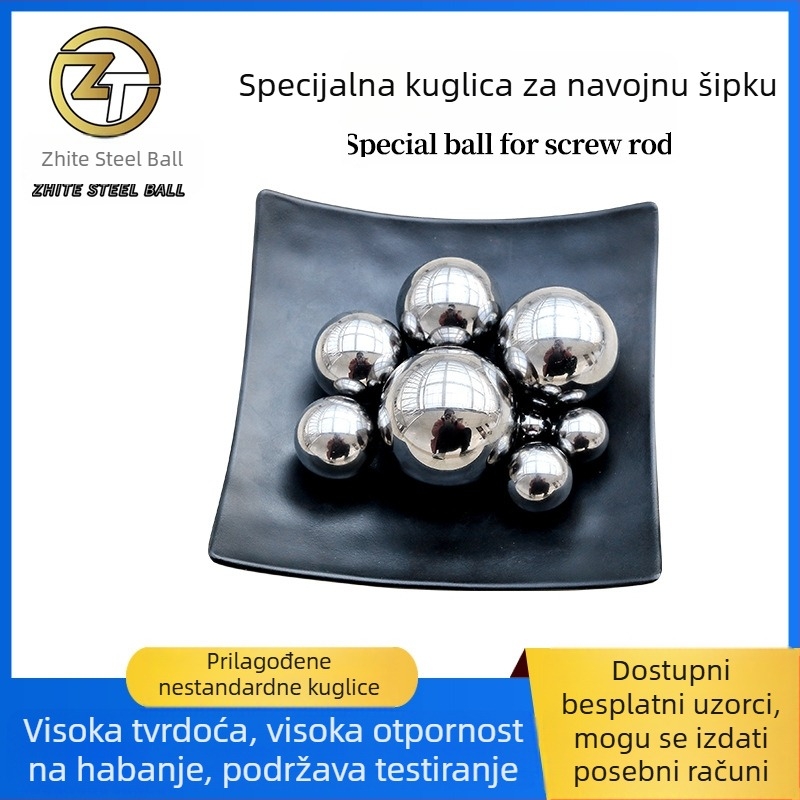 304 nehrđave čelične kuglice za prehrambenu industriju, 1–35 mm, metalne kuglice za ležaje