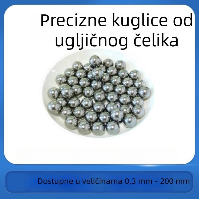 Visoko ugljične čelične kuglice, preciznost, polirana površina, promjeri 6.0, 6.30, 6.75, 7.0, 7.5, 8.0, 7.938 i 8.5 mm