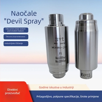 Rotirajuća Devil mlaznica za visokotlačno čišćenje – industrijsko čišćenje površina, uklanjanje rđe i boja