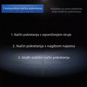 Prekidač mekog pokretanja za snažne alate, kompatibilan s kutnim brusilicama od 180/230 mm i strojevima za kanale