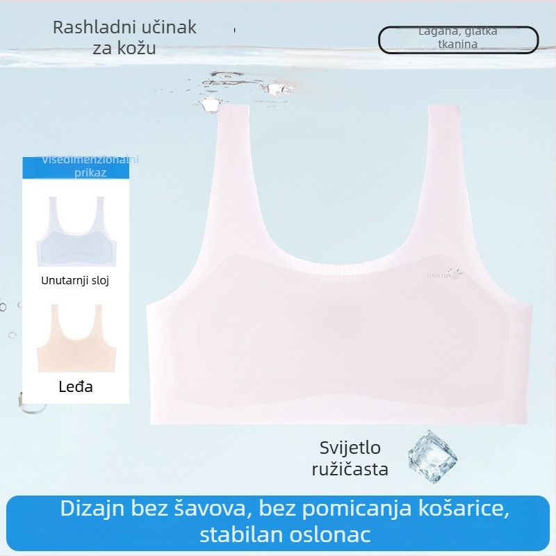 Omephine 1880 Bez kostic, donje rublje za djevojčice, potkošulja-vest stil za ranu adolescenciju