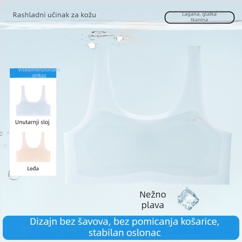 Omephine 1880 Bez kostic, donje rublje za djevojčice, potkošulja-vest stil za ranu adolescenciju