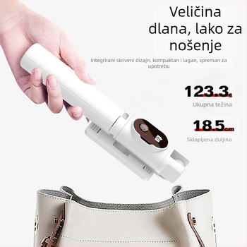 P20 Bluetooth Selfie Stick s integriranim držačem za telefon, stolni stativ za live streaming i kratke video snimke