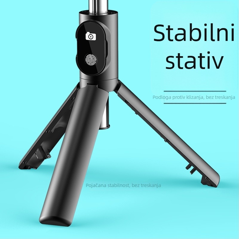P20 Bluetooth Selfie Stick s integriranim držačem za telefon, stolni stativ za live streaming i kratke video snimke