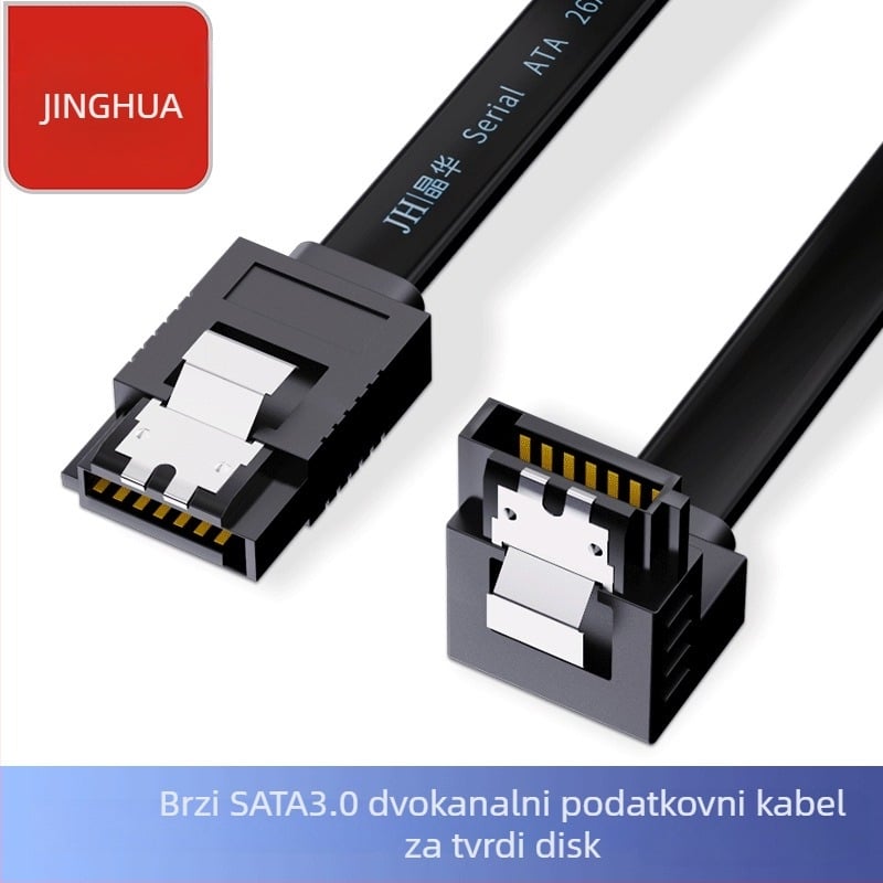 Jinghua SATA 3.0 kabel za podatke za SSD, HDD i optički pogon na SATA serijski priključak