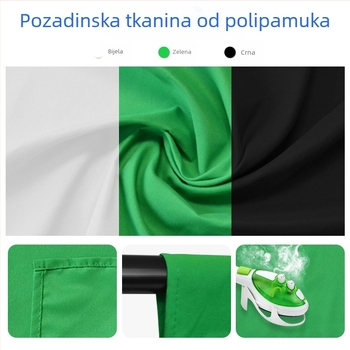 Set za studijsko osvjetljenje: umbrella za meko osvjetljenje, okvir pozadine, zeleni zaslon i kutija za meko svjetlo – kontinuirano osvjetljenje