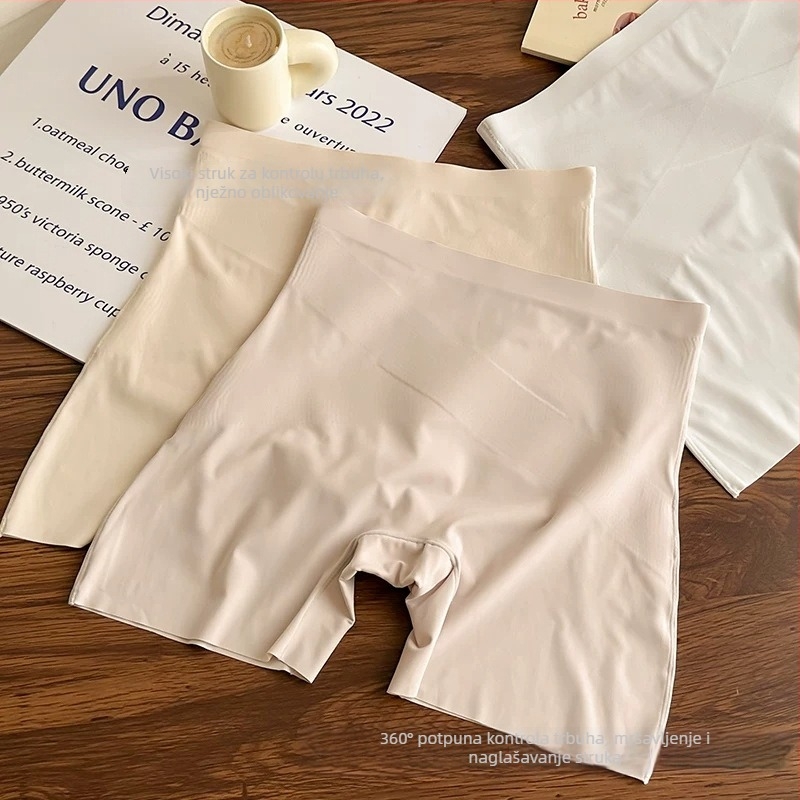 Visoko podizne postpartum shapewear kratke hlače, besprijekorne, ljetne sigurnosne šorceve s siluetu breskve stražnjice