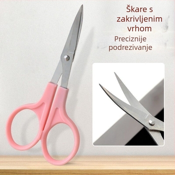 Škare za vezenje s zakrivljenim vrhom – za ručno vezenje i križno šivanje