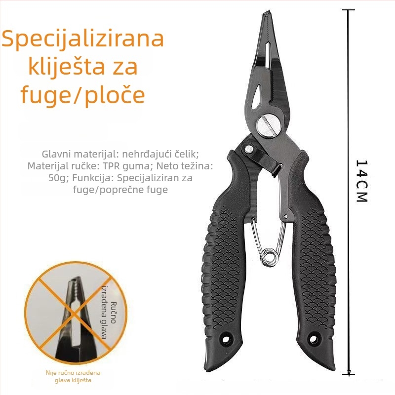 Ažurirane križne kliješta za uklanjanje fuge pločica – alat koji ne oštećuje pločice