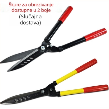 Vrtne škare za podrezivanje: velike škare za cvijeće za oblikovanje i podrezivanje živice