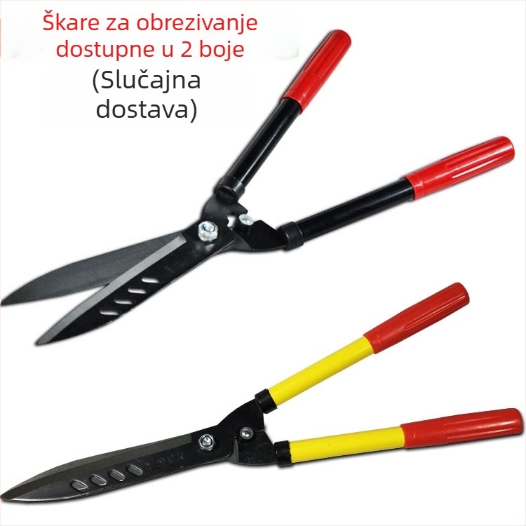 Vrtne škare za podrezivanje: velike škare za cvijeće za oblikovanje i podrezivanje živice