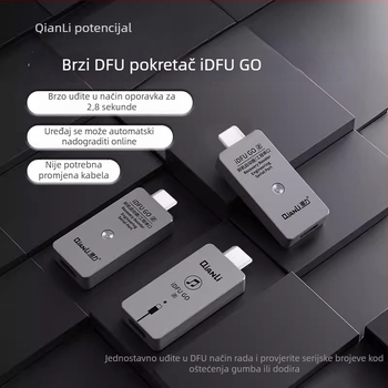 Potential iDFUGO Treća generacija 15-serija Apple alat za flešanje mobitelskih uređaja, DFU oporavak u inženjerskom načinu