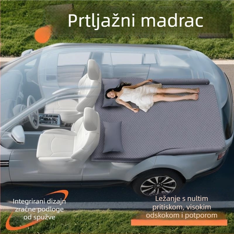 Madrac za putovanje u SUV-u — stražnji madrac za spavanje, napuhivač za prtljažnik