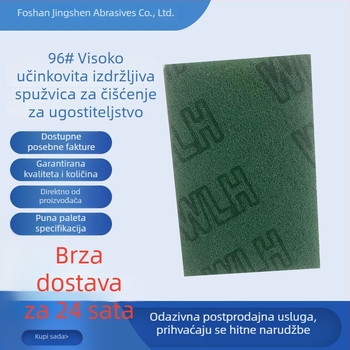 96# Visoko učinkovite krpe za čišćenje za catering i industrijsku upotrebu, najlonska vlakna + emery, serija 8698, mikrovlaknasti dijamantni abraziv
