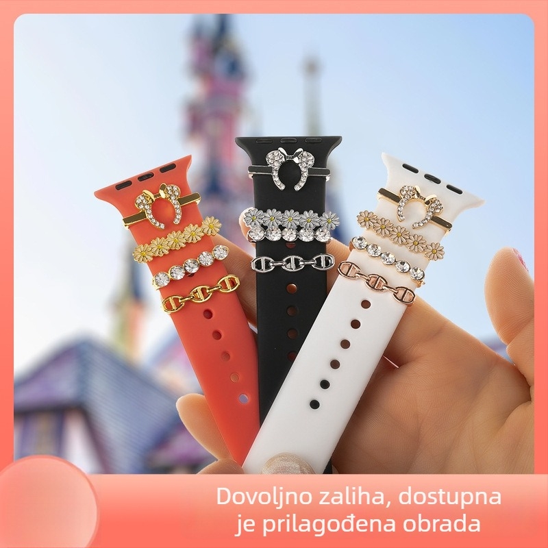 Set dodataka za pametni sat Apple Watch – kaiš s glavom Mickey Mouse, sportski model