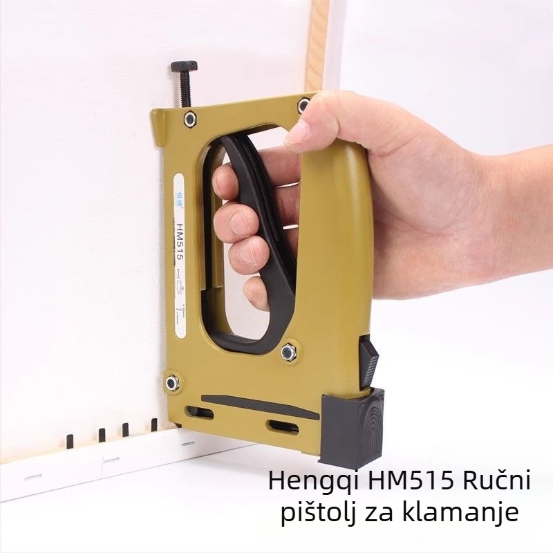 Hengqi P-tip čavlarski pištolj HM515 za zadnje ploče okvira fotografija i okvira ogledala