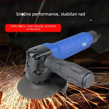 Kaobao pneumatska kutna brusilica od 4 inča za rezanje i poliranje, industrijske klase, disk za brušenje 100 mm