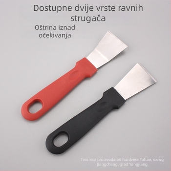 Set alata za čišćenje kuhinje od nehrđajućeg čelika — strugalica za napa i alat za odmrzavanje hladnjaka