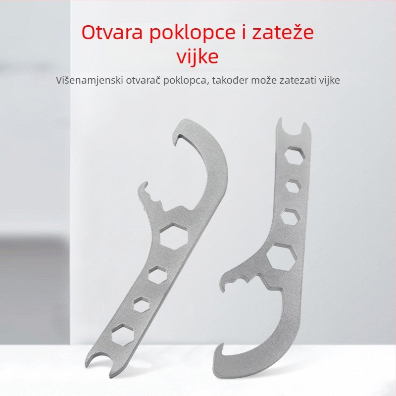 Višenamjenski alat za otvaranje poklopca kante za boje i ključ