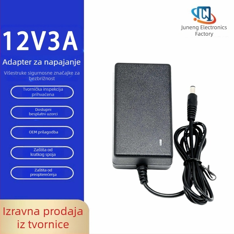24V 2A napajanje za dispenser vode, pročišćivač vode, pisač, reklamni pano, motor pumpe vode, hladnjak