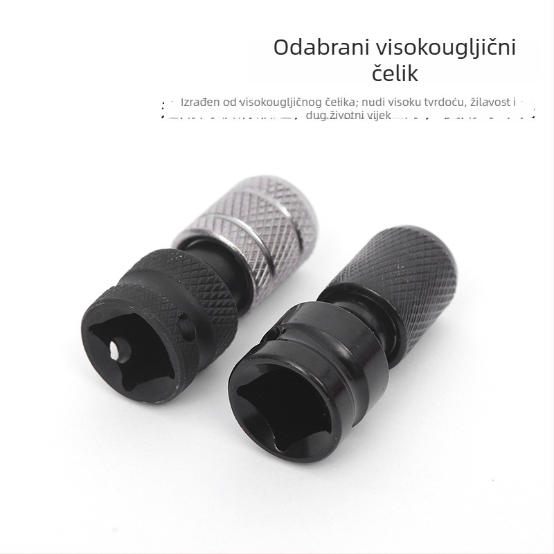 Adapter za električni odvijač od 1/2 inča, teleskopska opružna kućišta i šesterokutni nastavak