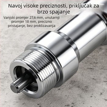 Električna glava za racni ključ M28, 1/2 inča, 72 zuba, dvodirekcijski, visok moment