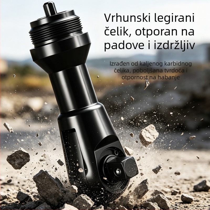 Električna glava za racni ključ M28, 1/2 inča, 72 zuba, dvodirekcijski, visok moment