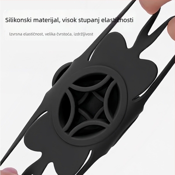 Lumaiwei Silikonski nosač za telefon s brzim otpuštanjem za navigaciju na cestovnim biciklima i električnim biciklima — univerzalni, protiv vibracija