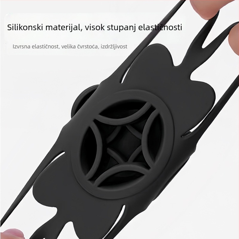 Lumaiwei Silikonski nosač za telefon s brzim otpuštanjem za navigaciju na cestovnim biciklima i električnim biciklima — univerzalni, protiv vibracija